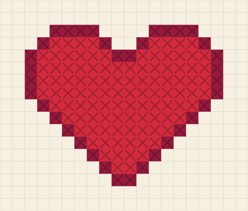 Beginner cross stitch patterns