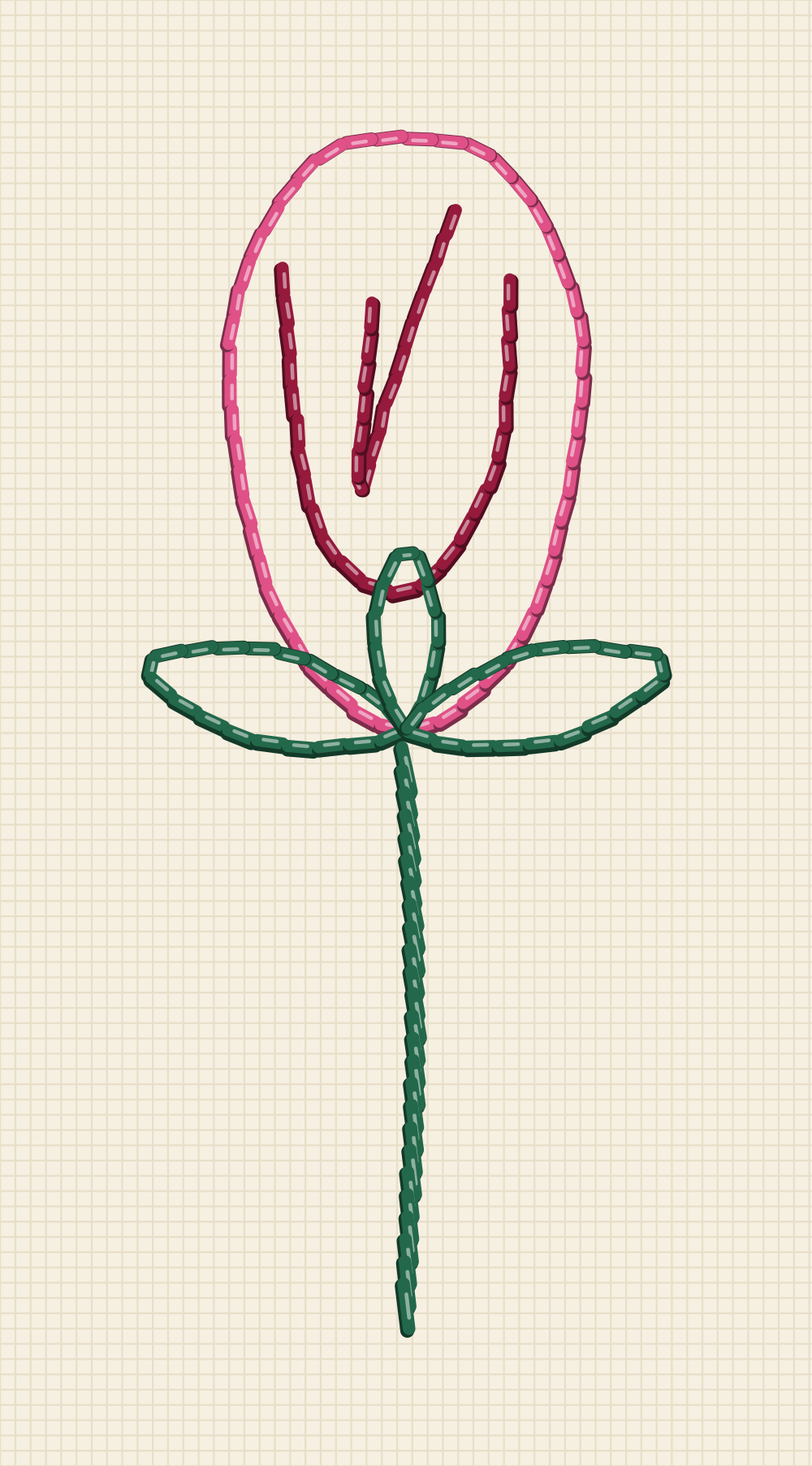 Rose embroidery patterns